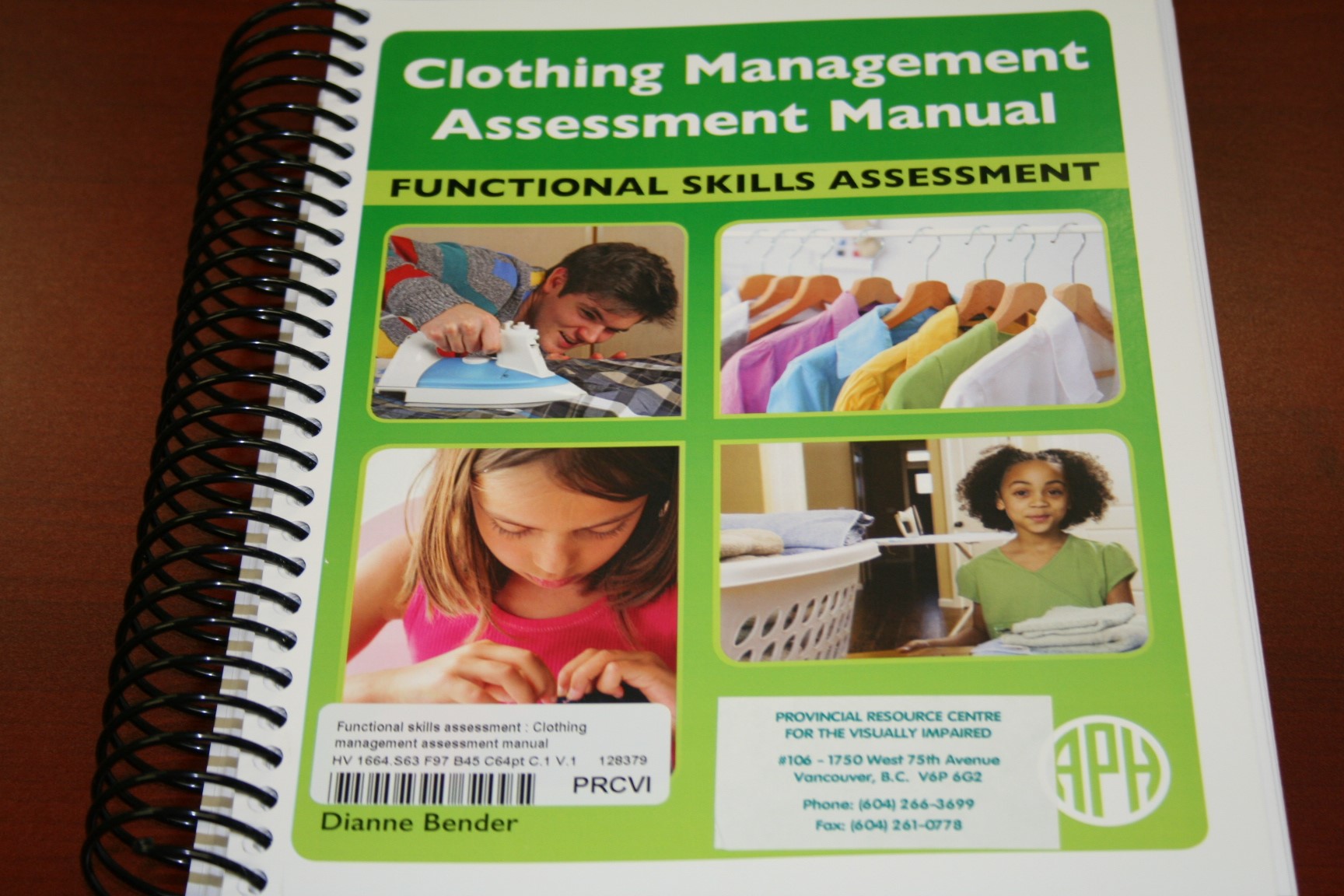 Cover of Clothing Management Assessment Manual.