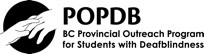 Image shows the logo of POPDB