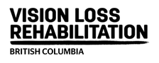 Image shows the logo of Vision Loss Rehabilitation British Columbia